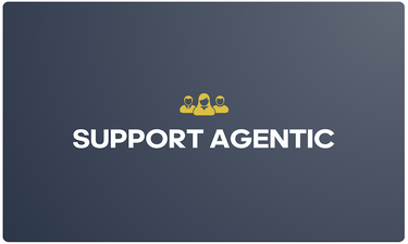 SupportAgentic.com - Creative brandable domain for sale
